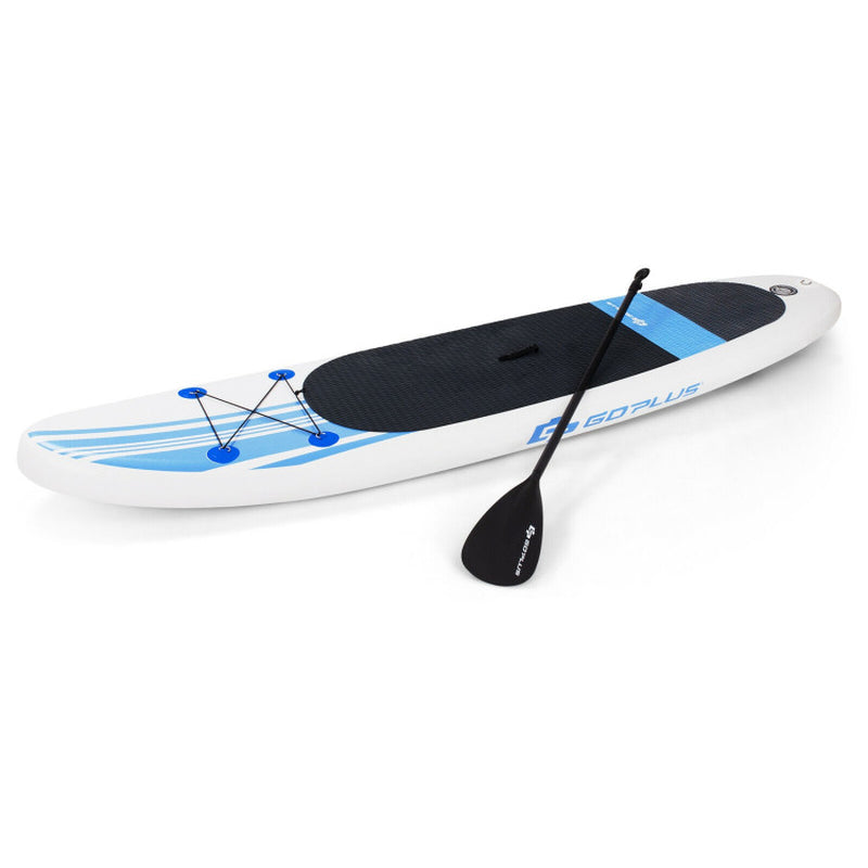 Professional title: "10-Foot Inflatable Stand-Up Paddle Board Set with Carrying Bag"