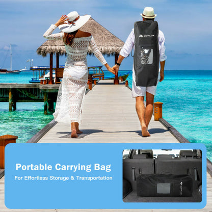 Professional title: ```10.5-Foot Inflatable Stand-Up Paddle Board Set with Carrying Bag and Aluminum Paddle```