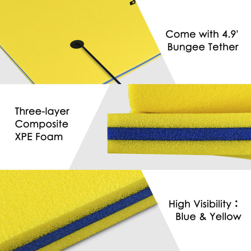 Professional title: "Blue 3-Layer Water Pad Foam Mat"