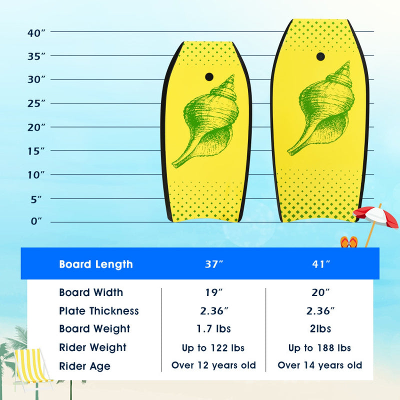 Professional title: "Ultra-Lightweight Surfing Bodyboard for Men"