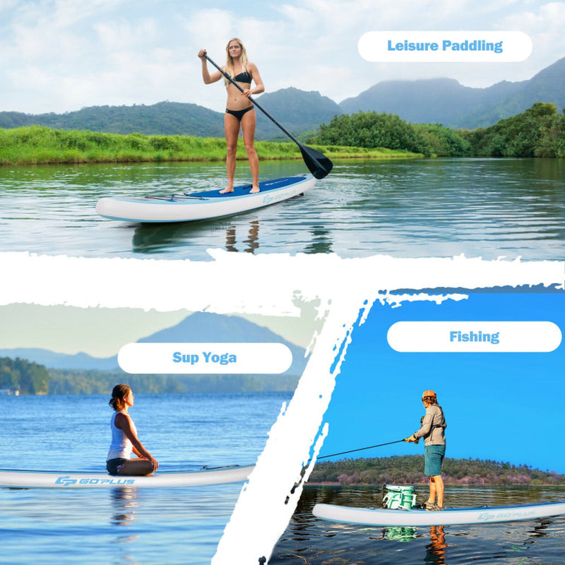 Professional title: ```10-Foot Inflatable Stand-Up Paddle Board Set with Adjustable Paddle and Pump```