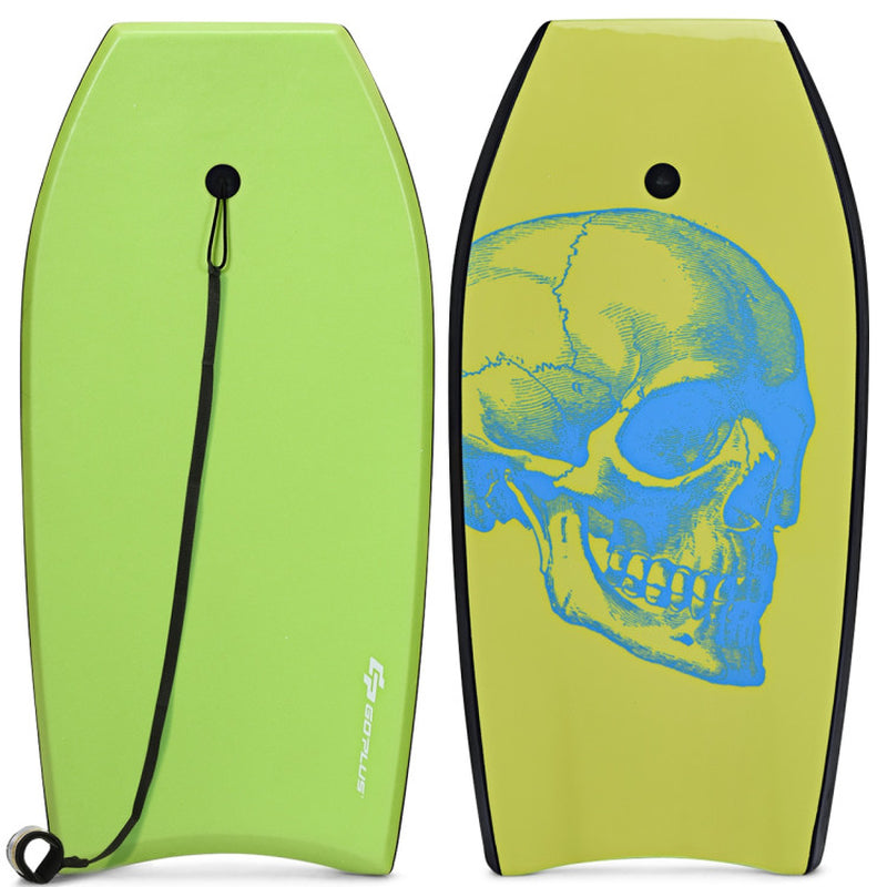 Professional title: "High-Performance Lightweight Bodyboard with Leash - Large"