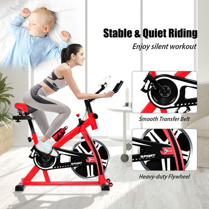 Adjustable Exercise Bicycle for Cycling and Cardio Fitness