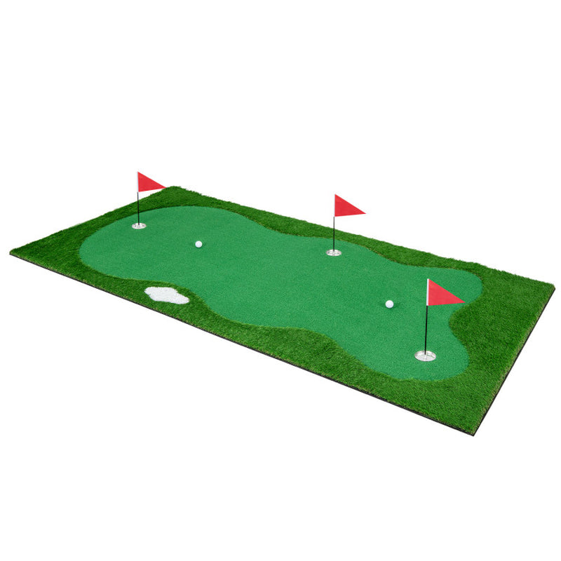 Golf Putting Green with Realistic Artificial Grass Turf-S