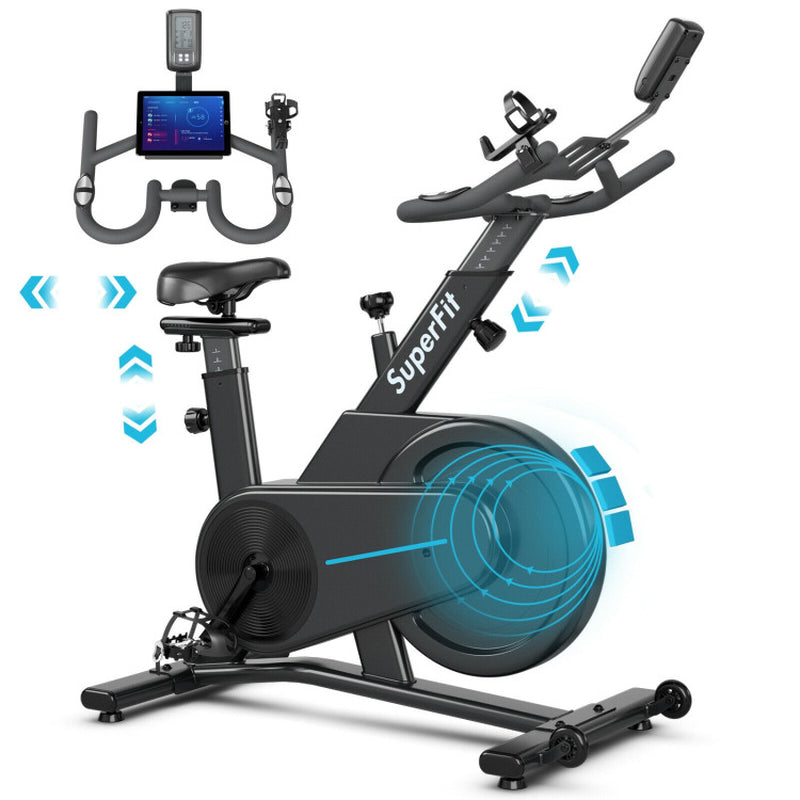 Magnetic Exercise Bike with Adjustable Seat and Handle