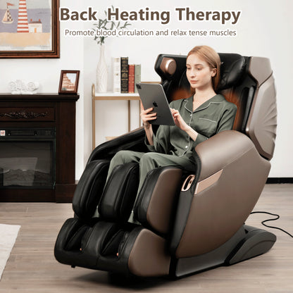 Therapy 21 - 3D Sl-Track Electric Full Body Zero Gravity Shiatsu Massage Chair with Heat Roller